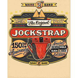 MM Edition Jockstrap Jockstrap Rev2 Noir Rouge